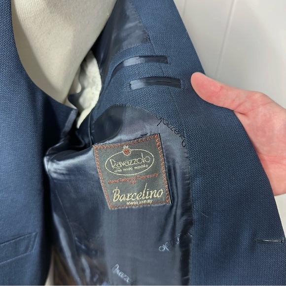 Ravazzolo Italian 3 Piece Navy Suit - Picture 8 of 13